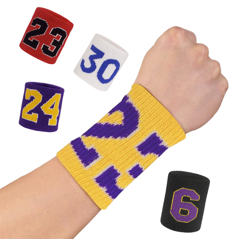 Wristband Pair Sweat - 1pc basket Fitness Wristband Sport Sweatband