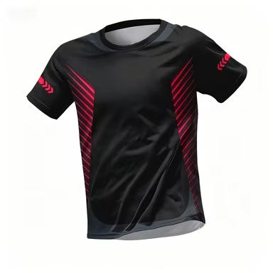 Badminton Aesthetic - T-Shirt Sportiva da Uomo a Maniche