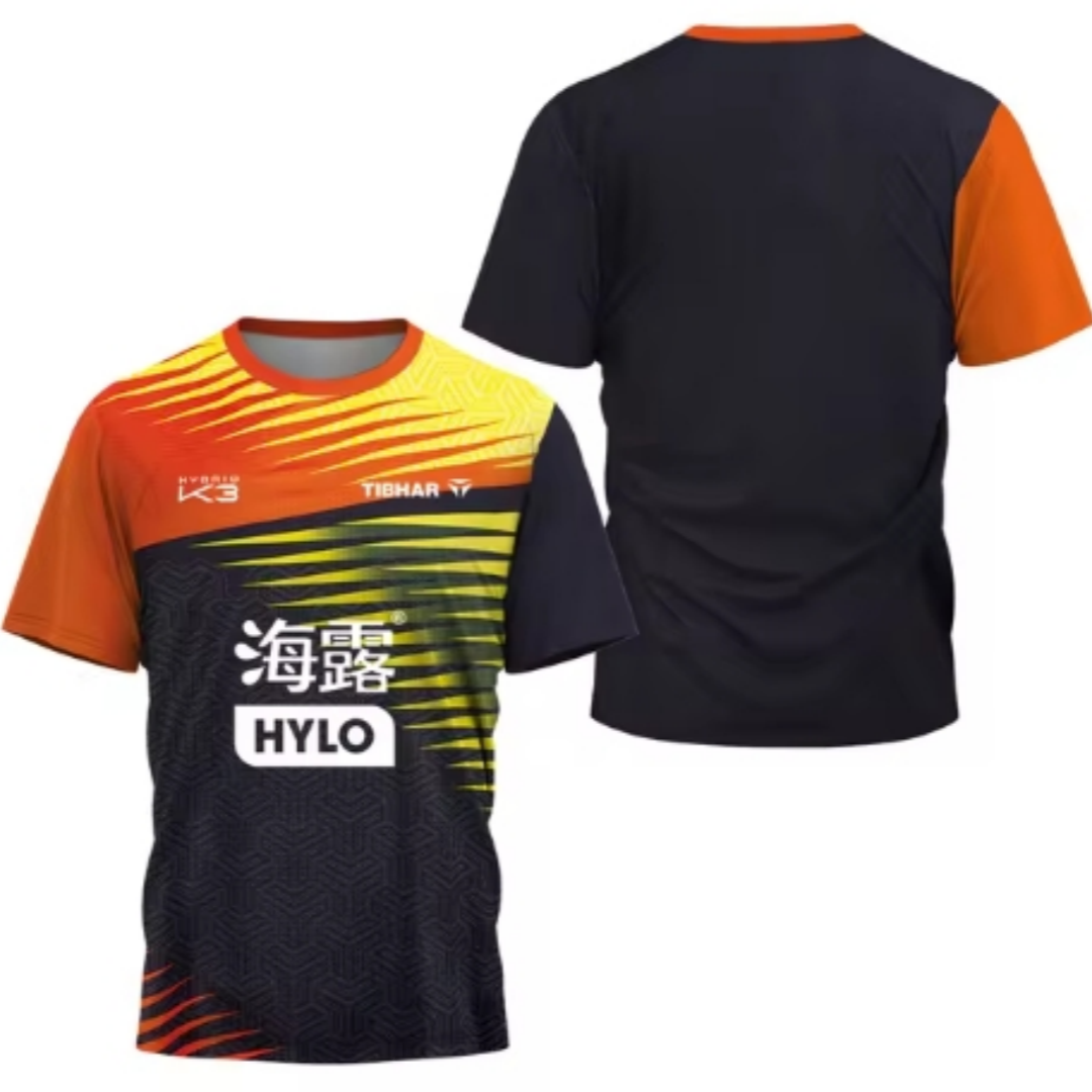 Badminton Emoji - 2024 Estate Nuovo Triangolo Frammento T-shirt