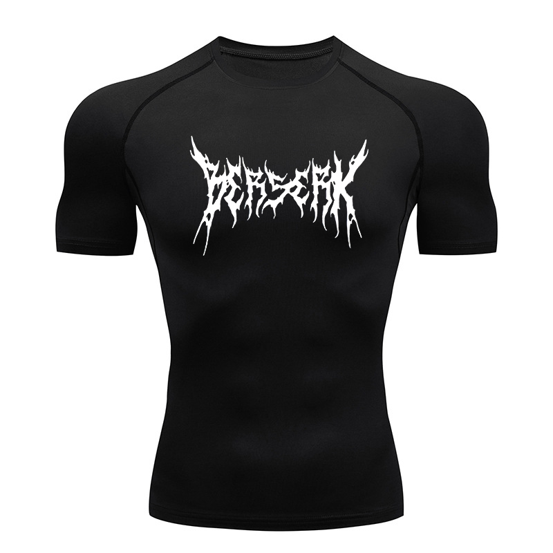T Shirt Dry Fit - Allenamento in palestra Rash Guard per