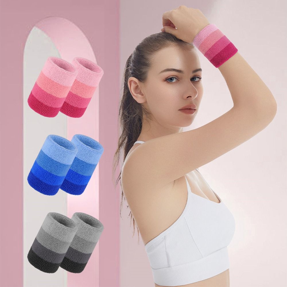 Wristband Pair Sweat - 2 pezzi/paio Fascia da Polso Sportiva