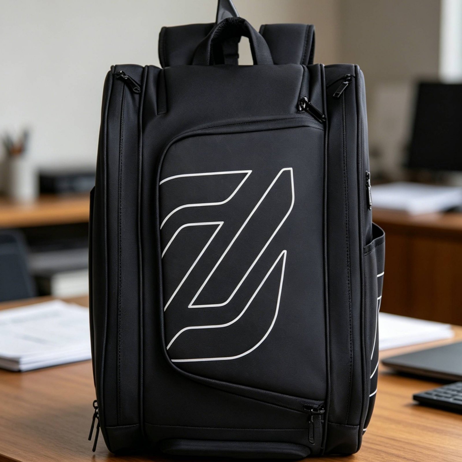Badminton Fun - Zaino per Pickleball con Tasche Laterali,