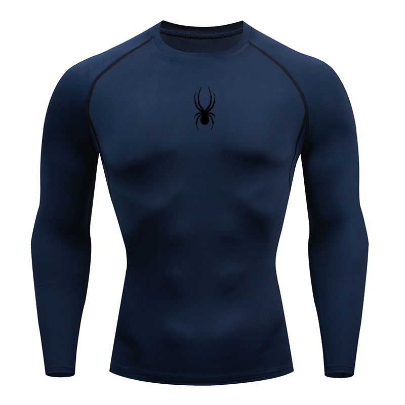 T Shirt Dry Fit - T-shirt sportiva a maniche lunghe da