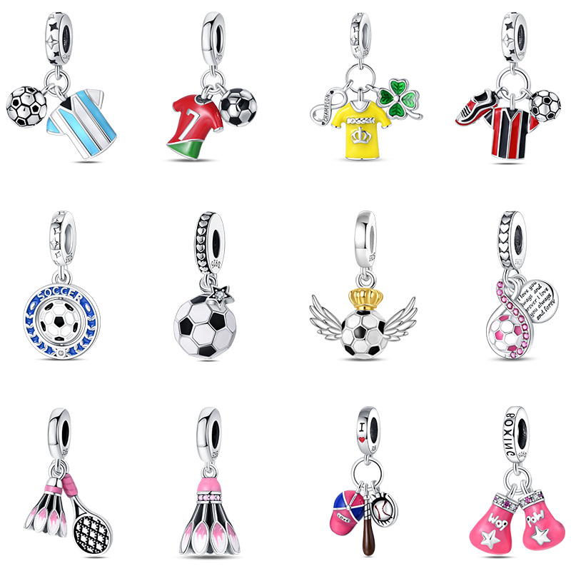 Badminton Aesthetic - Moda 925 argento maglia da calcio
