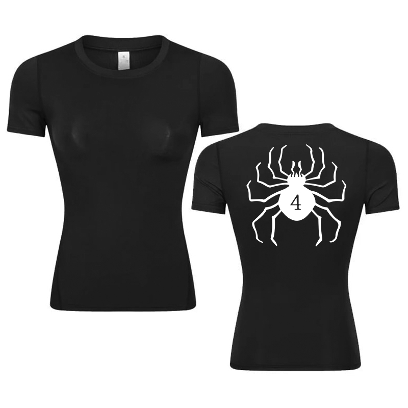 T Shirt Dry Fit - Camicia a compressione con stampa grafica