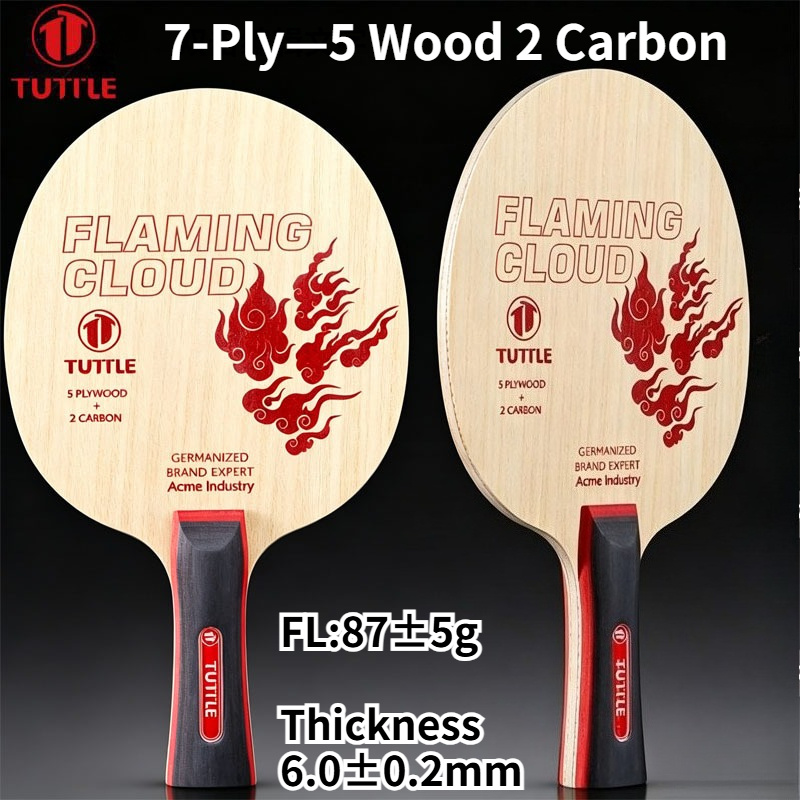 Badminton Background - TUTTLE Flaming Cloud 7Ply - Racchetta