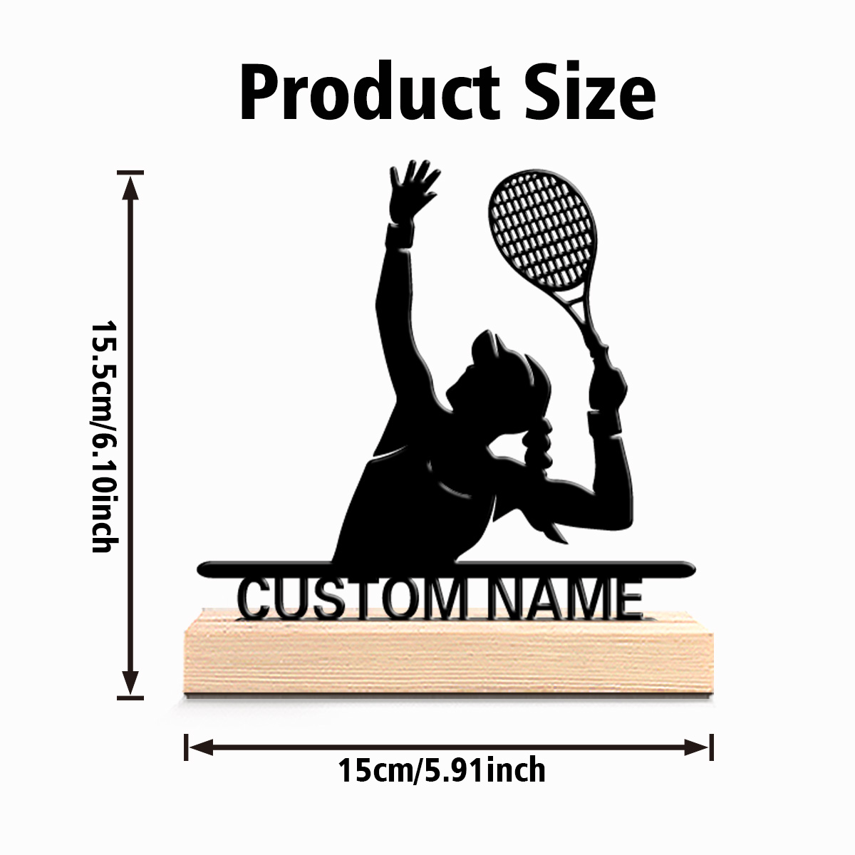 1pc divertente personalizzato  - Badminton Fun recensione e prezzo
