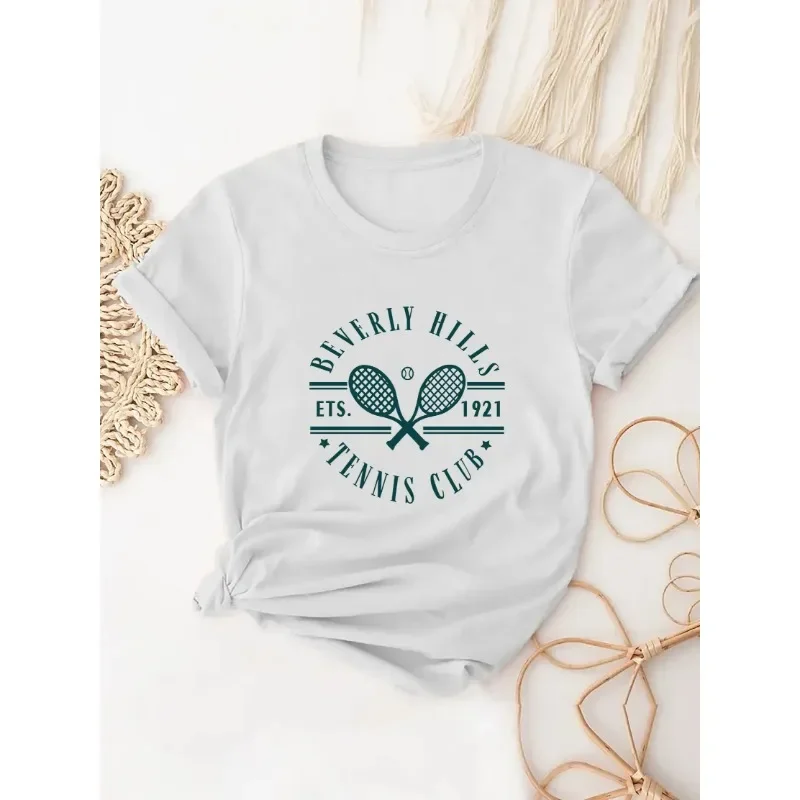 T-shirt stampata con racchetta - Badminton Aesthetic recensione e prezzo