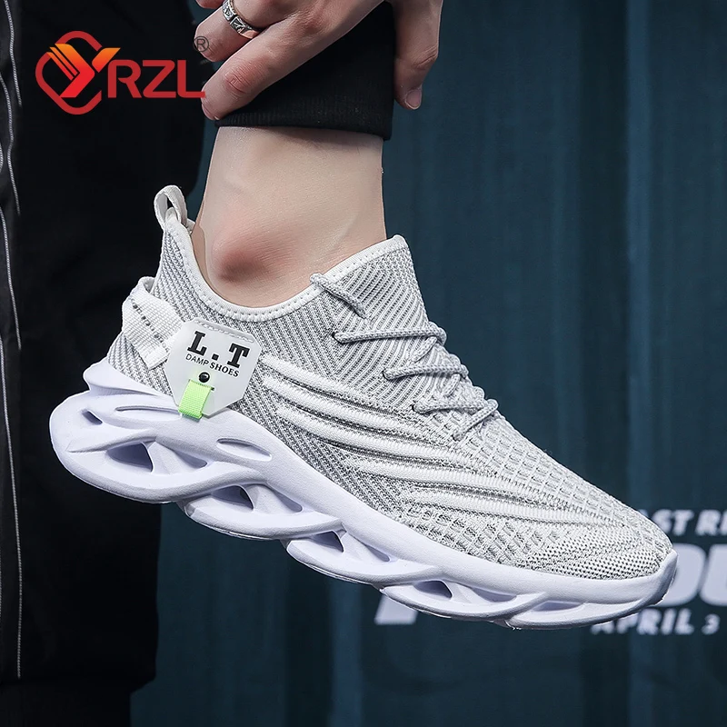 YRZL Uomo Sport Corsa Nero Sca - Badminton Shoes recensione e prezzo